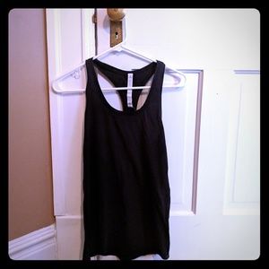 Black Lululemon tank top